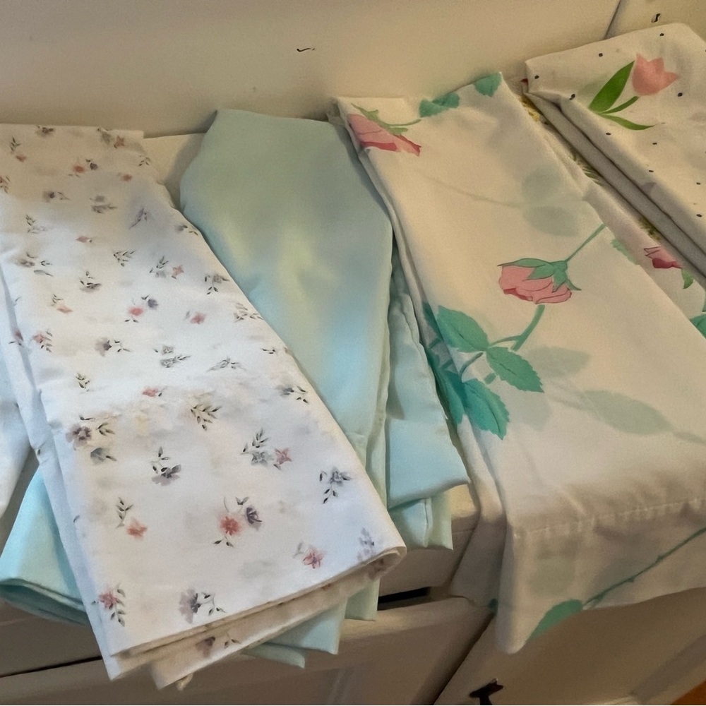 6 Vintage Standard Pillow cases